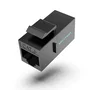 Vention IPGB0 Adaptador Módulo Keystone, Conector RJ45 CAT6 UTP Estándar, Negro