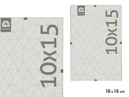 GIFTDECOR Portafotos Clip 10x15cm Madera Pack de 24