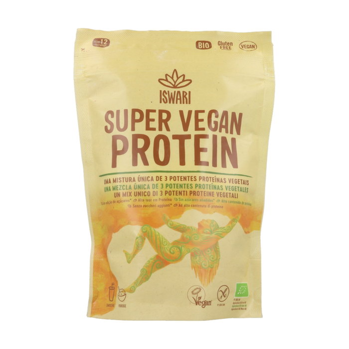 Iswari Super Vegan Protein BIO 250g Proteína Vegana Orgánica Superalimento Iswari Super Vegan Protein BIO 250g Proteína Vegana Orgánica Superalimento