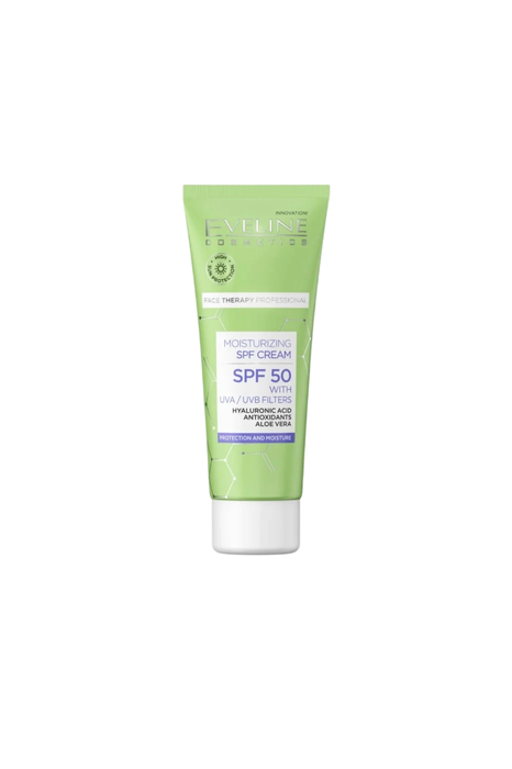 Therapy Professional, Aloe, Hidratante, Diario, Crema, Para la cara, SPF 50, 30 ml Therapy Professional, Aloe, Hidratante, Diario, Crema, Para la cara, SPF 50, 30 ml