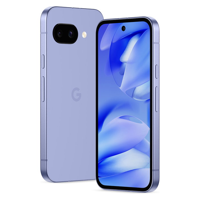 Google Pixel 9a 5G Smartphone, 8 GB RAM, 256 GB, Pantalla 6.3" 120Hz, Cámara 48 MP, Batería 5100 mAh, Android 15, Color Púrpura - Iris
