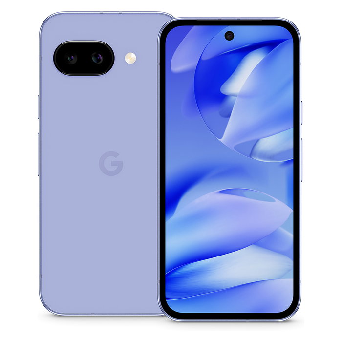 Google Pixel 9a 5G Smartphone, 8 GB RAM, 256 GB, Pantalla 6.3" 120Hz, Cámara 48 MP, Batería 5100 mAh, Android 15, Color Púrpura - Iris