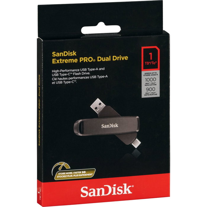 Sandisk Extreme PRO Dual Drive 1 TB Sandisk Extreme PRO Dual Drive 1 TB