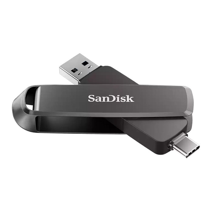 Sandisk SDDDE1-1T00-G46 1TB USB-C/USB-A 3.2 Gen 2 1000 MB/s Unidad Dual Flash Drive Negro Sandisk SDDDE1-1T00-G46 1TB USB-C/USB-A 3.2 Gen 2 1000 MB/s Unidad Dual Flash Drive Negro