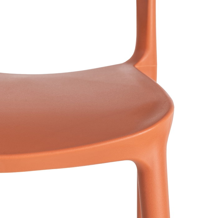 Silla Apilable Teja Pp Contract 58 X 41 X 82 cm (Set de 2)