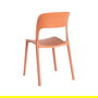 Silla Apilable Teja Pp Contract 58 X 41 X 82 cm (Set de 2)