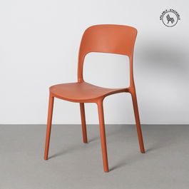 Silla Apilable Teja Pp Contract 58 X 41 X 82 cm (Set de 2)