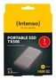 Intenso TX500 SSD Externo 1TB USB-C 3.2 Gen 2 (10 Gb/s) hasta 1000 MB/s, Resistente a Golpes, Color Marrón, Incluye Cables USB-C y USB-A