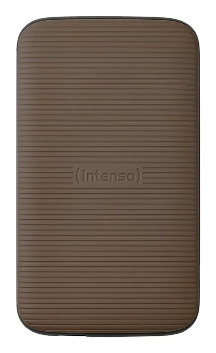 Intenso TX500 SSD Externo 1TB USB-C 3.2 Gen 2 (10 Gb/s) hasta 1000 MB/s, Resistente a Golpes, Color Marrón, Incluye Cables USB-C y USB-A
