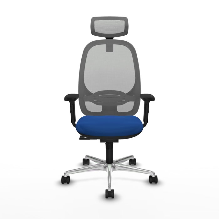 PIQUERAS Y CRESPO Silla de oficina Cilanco Azul y Gris PIQUERAS Y CRESPO Silla de oficina Cilanco Azul y Gris