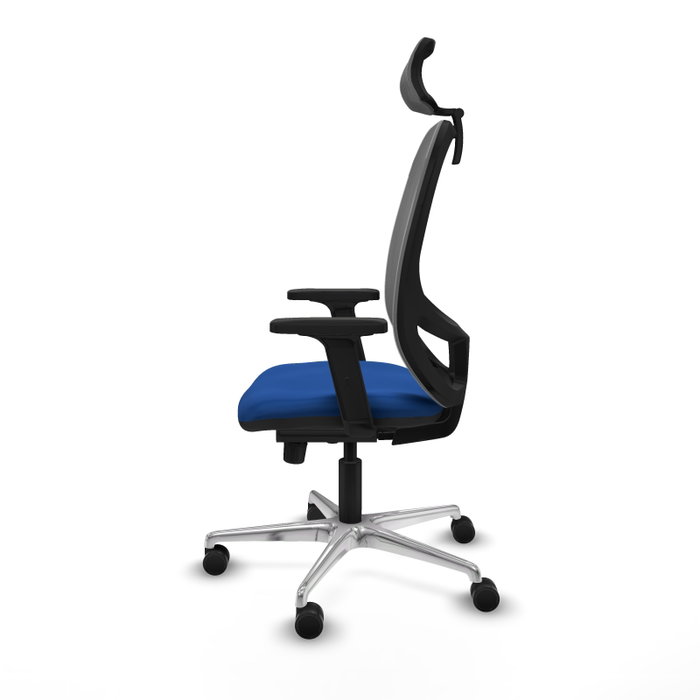 PIQUERAS Y CRESPO Silla de oficina Cilanco Azul y Gris PIQUERAS Y CRESPO Silla de oficina Cilanco Azul y Gris