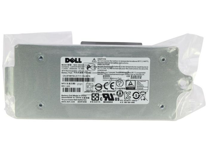 Dell Kit Accesorio Batería de Respaldo, 2 Celdas, Iones de Litio, 7.3 Voltios