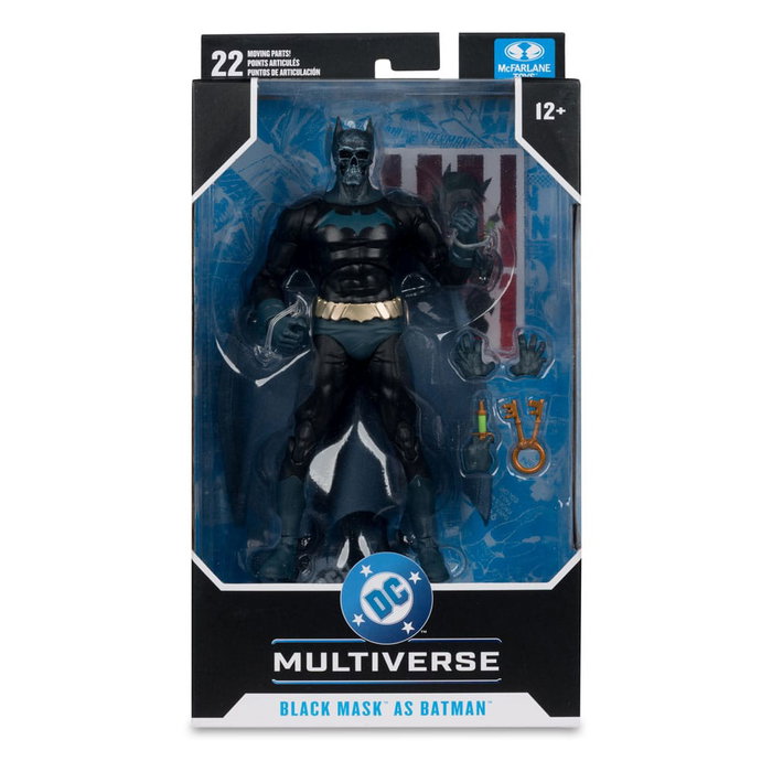 DC Multiverse Figura Black Mask as Batman (Beneath the Mask) 18 cm DC Multiverse Figura Black Mask as Batman (Beneath the Mask) 18 cm