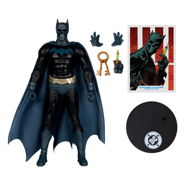DC Multiverse Figura Black Mask as Batman (Beneath the Mask) 18 cm DC Multiverse Figura Black Mask as Batman (Beneath the Mask) 18 cm
