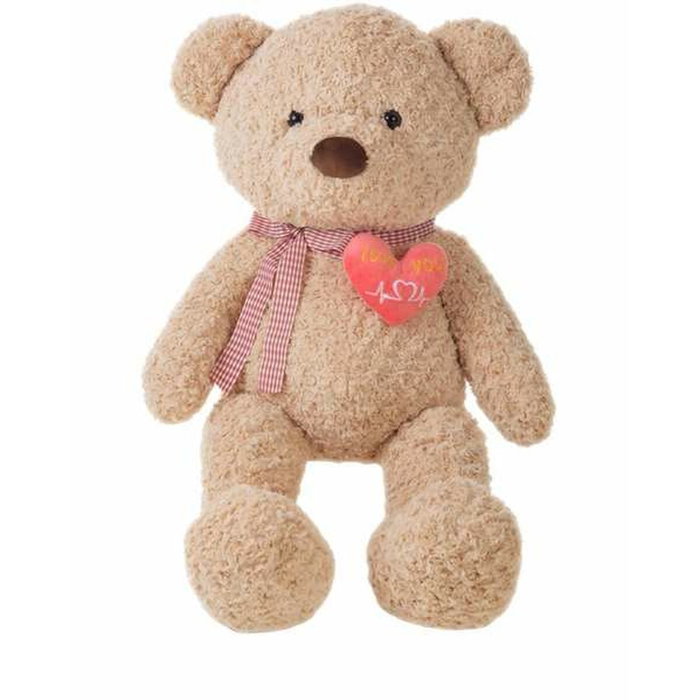 Creaciones Llopis Oso Old Corazón de 75 cm en Marrón y Beig Creaciones Llopis Oso Old Corazón de 75 cm en Marrón y Beig