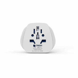 Travel Blue Adaptador de entrada múltiple mundial a salida clavija europa TB-901