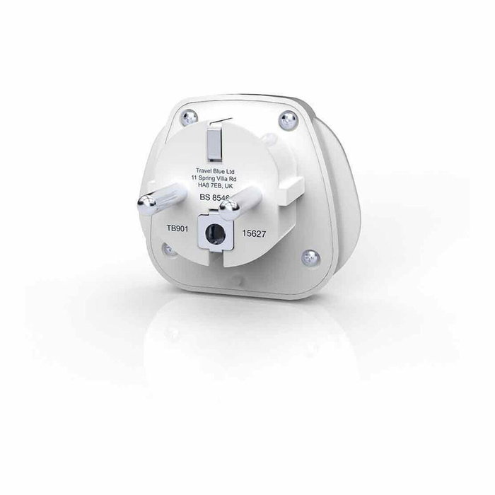 Travel Blue Adaptador de entrada múltiple mundial a salida clavija europa TB-901 Travel Blue Adaptador de entrada múltiple mundial a salida clavija europa TB-901