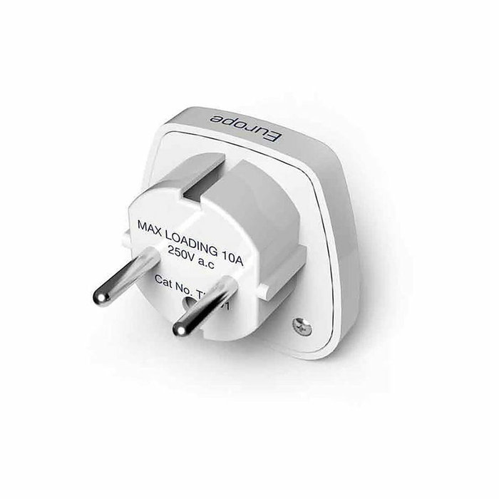 Travel Blue Adaptador de entrada múltiple mundial a salida clavija europa TB-901 Travel Blue Adaptador de entrada múltiple mundial a salida clavija europa TB-901