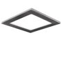 Placa LED Cuadrada 18W 1.300Lm 6000K Blanco Frío Niquel Satinado