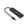 Equip Hub USB 3.2 Gen 1 con 2x USB-C y 2x USB-A Negro