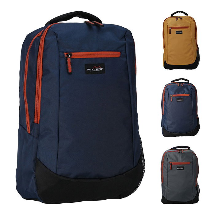 Redcliffs Mochila 19 Litros con 3 Cremalleras, Bolsillo Lateral de Malla y Correas Acolchadas Ajustables, 30 x 14 x 45 cm - Colores Surtidos Redcliffs Mochila 19 Litros con 3 Cremalleras, Bolsillo Lateral de Malla y Correas Acolchadas Ajustables, 30 x 14 x 45 cm - Colores Surtidos