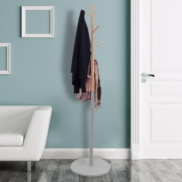 Home Deco Factory Perchero Miko Gris 180 cm