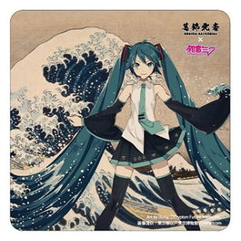 Presence CO., LTD. Imán Katsushika Hokusai x Hatsune Miku Thirty-six Views of Mount Fuji/The Great Wave off Kanagawa