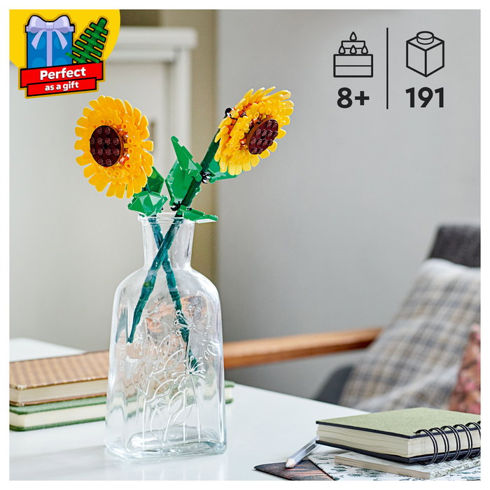 LEGO Botanicals Girasoles Juego de Construcción 191 Piezas LEGO Botanicals Girasoles Juego de Construcción 191 Piezas
