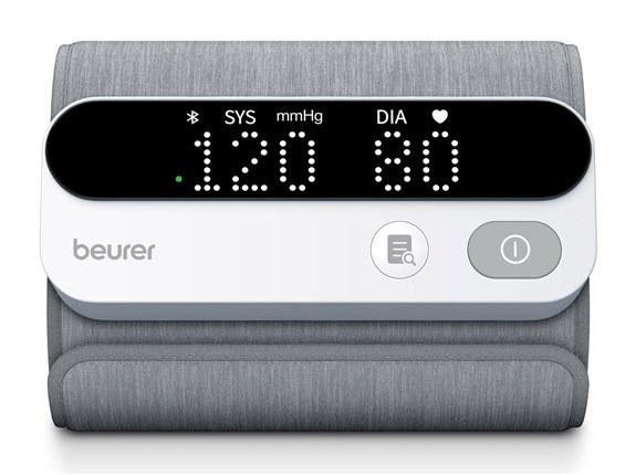 Beurer BM-59 Tensiómetro de Brazo con Bluetooth para Medición de Presión Arterial y Pulso