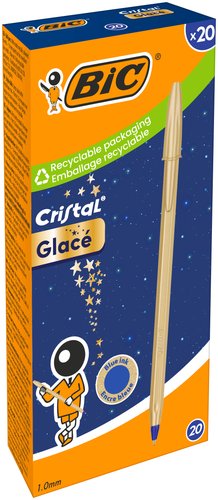 Bic Bolígrafo Cristal Glacé Oro punta 1 mm Bic Bolígrafo Cristal Glacé Oro punta 1 mm