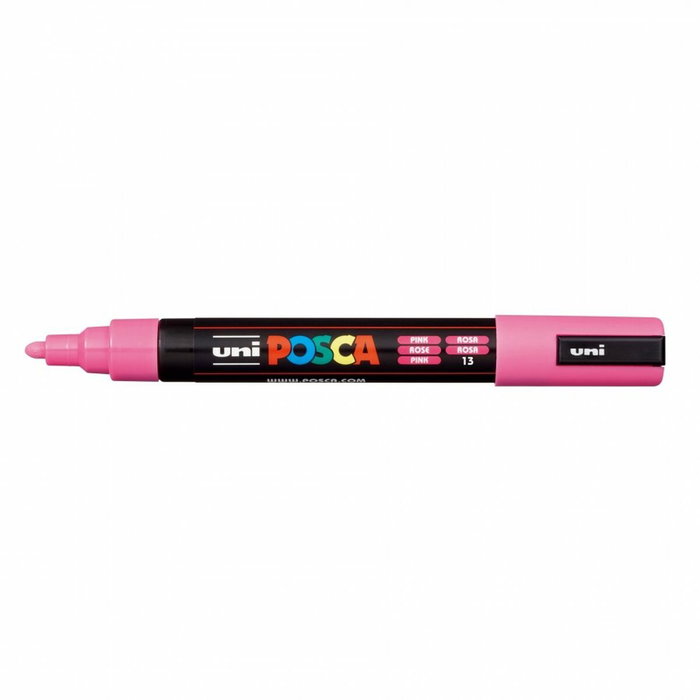 POSCA Marcador PC-5M No Permanente Punta Forma de Bala 1,8 - 2,5 mm Rosa (Set de 6) POSCA Marcador PC-5M No Permanente Punta Forma de Bala 1,8 - 2,5 mm Rosa (Set de 6)