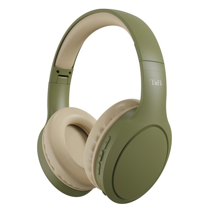 TNB TONALITY - Casco Bluetooth circumaural - verde TNB TONALITY - Casco Bluetooth circumaural - verde