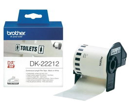 Etiquetas Brother Continua Plastico Blanco 62 Mm Rollo 15,24 M (Dk22212)