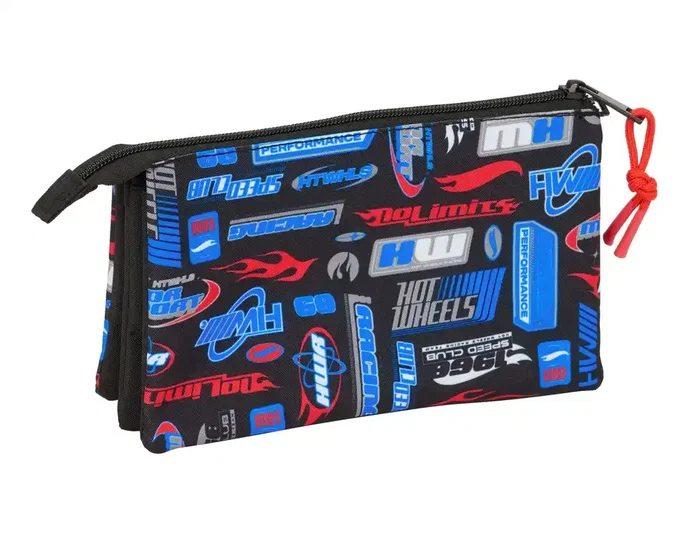 Safta Portatodo Triple Hot Wheels Safta Portatodo Triple Hot Wheels