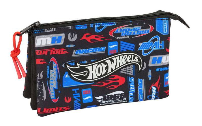 Safta Portatodo Triple Hot Wheels Safta Portatodo Triple Hot Wheels