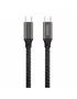 Urban Factory BASEE Cable USB-C a USB-C 2 m (USB 3.1, 10 Gbit/s, USB PD 240W) Gris