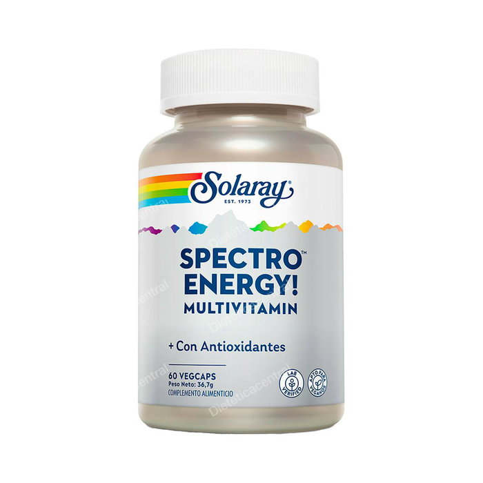 Solaray Spectro Energy 60 Cápsulas Vegetales