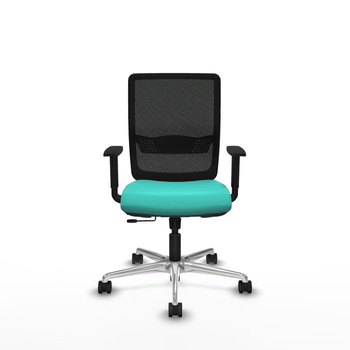 PIQUERAS Y CRESPO Silla de oficina Haches Turquesa y Negro PIQUERAS Y CRESPO Silla de oficina Haches Turquesa y Negro