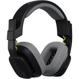 Logitech Auriculares Gaming A10 Astro con Micrófono Boom - Cableado, Estéreo, para PC, Mac, Consolas, Negro