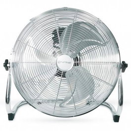 Grunkel Ventilador de suelo industrial MET-H16 90W 3 velocidades 40cm Negro