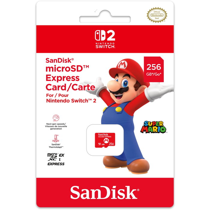 Nintendo SanDisk microSD EXPRESS Card 256 GB
