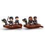 LEGO 76426 Harry Potter Cobertizo Castillo Hogwarts: La Piedra Filosofal - Set de Construcción con 7 Minifiguras y Botes