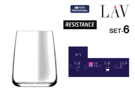 LAV Set de 4 vasos SOLEA de 475cc