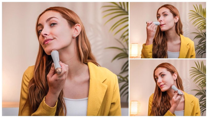 Cecotec FaceCare Smooth Depiladora facial blanca