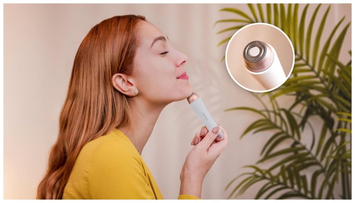 Cecotec FaceCare Smooth Depiladora facial blanca