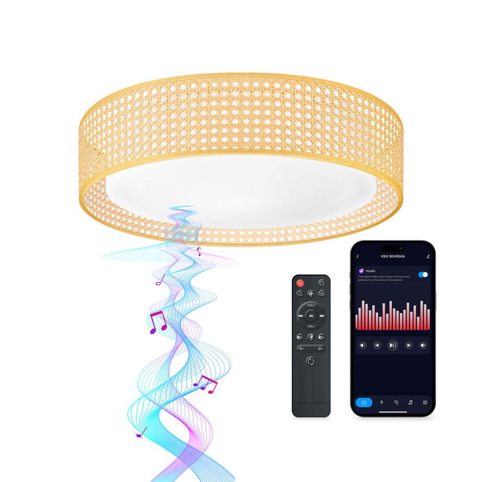 Plafón LED KSIX Bohemia E 35 W 4000 Lm