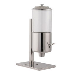 Summa Dispensador de Cereales Moderno 7 Litros, Acero Inoxidable y Policarbonato, Dimensiones 62x42x23 cm para Buffet