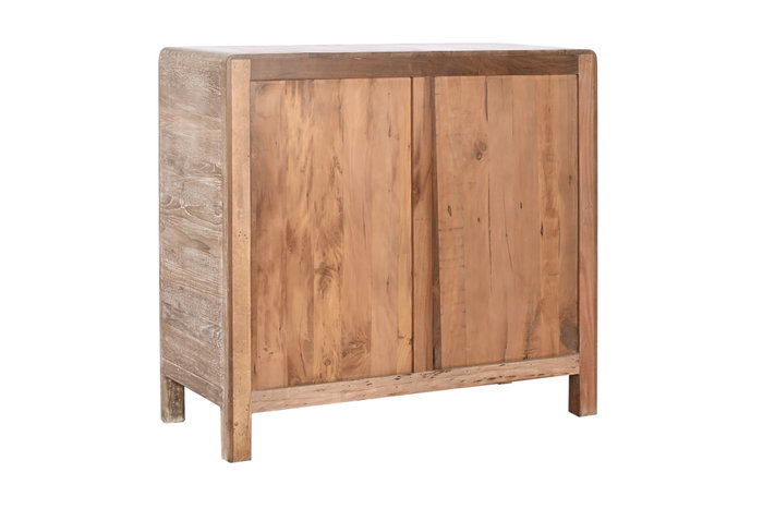 DKD Home Decor Aparador de Teca Reciclada y Cristal Natural DKD Home Decor Aparador de Teca Reciclada y Cristal Natural