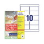 AVERY Zweckform Etiquetas de 96,0 x 50,8 mm, blanco