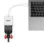 Lindy Adaptador de Cable 43355 USB-C a VGA (D-Sub) - Blanco